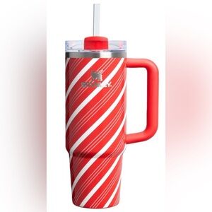 Stanley Christmas Holiday H2.0 Flowstate Candy Cane Twist  Tumblr - 30oz